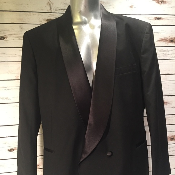 Raffinati Other - Raffinati Double Breasted Tuxedo Jacket Black XL